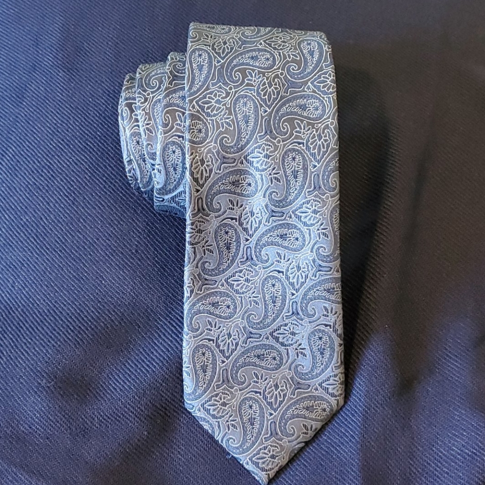 MKors blue tie